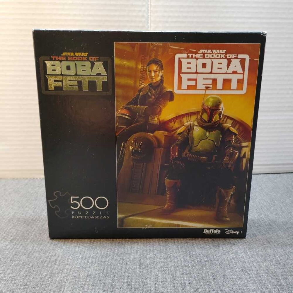 Star Wars Book of Boba Fett 500 Piece Puzzle Buffalo Games New Sealed